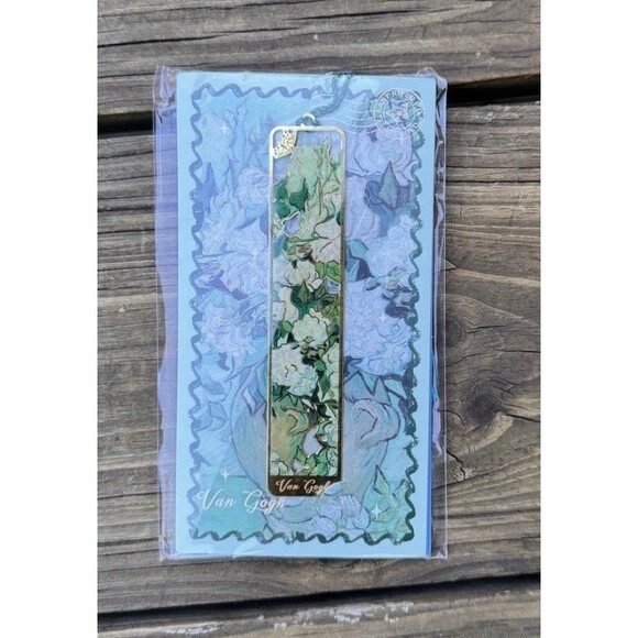 Oil Painting Bookmarks with Tassel Lot Of 5. Each Package includes 4 - Picture 2 of 16